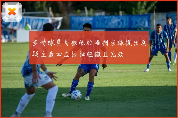 多特球员与教练对漏判点球提出质疑主裁回应拉扯轻微且无效